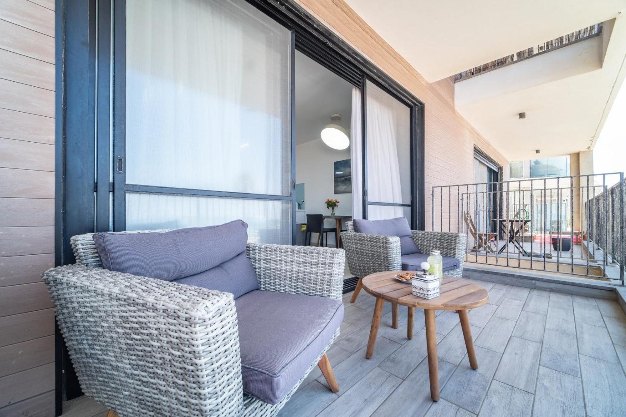 Apartament Bat Galim Full Sea View Balcony By Sea N' Rent Hajfa Zewnętrze zdjęcie