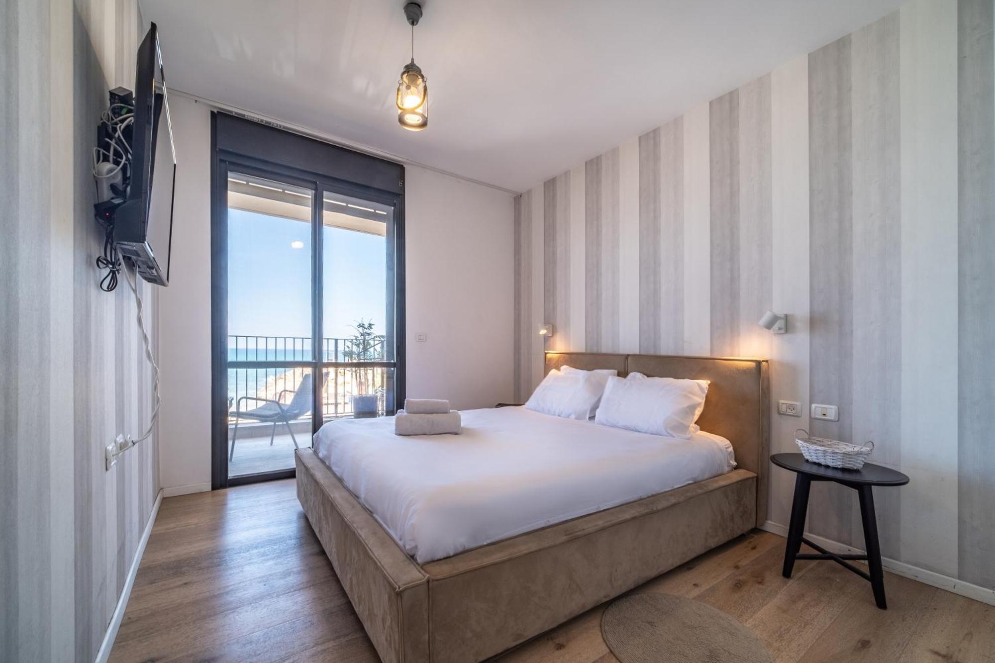 Apartament Bat Galim Full Sea View Balcony By Sea N' Rent Hajfa Zewnętrze zdjęcie